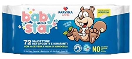 BABYSTAR SALVIETTE BEBE' POPUP 72 PEZZI - Farmacia Murachelli Di Putelli dr. Giovanni