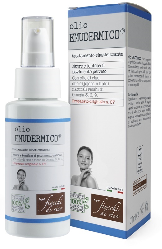 FIOCCHI DI RISO OLIO EMUDERMICO ELASTICIZZANTE 70 ML - Farmacia Murachelli Di Putelli dr. Giovanni
