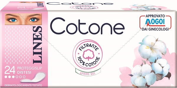 LINES COTONE PROTEGGISLIP DISTESI 24 PEZZI - Farmacia Murachelli Di Putelli dr. Giovanni
