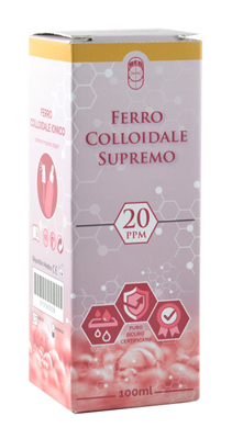 SPRAY FERRO COLLOIDALE SUPREMO 20PPM 100 ML - Farmacia Murachelli Di Putelli dr. Giovanni