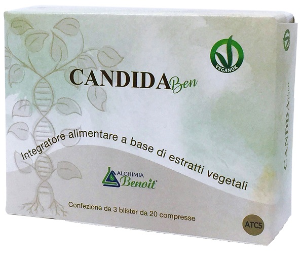 CANDIDA BEN 60 TAVOLETTE - Farmacia Murachelli Di Putelli dr. Giovanni