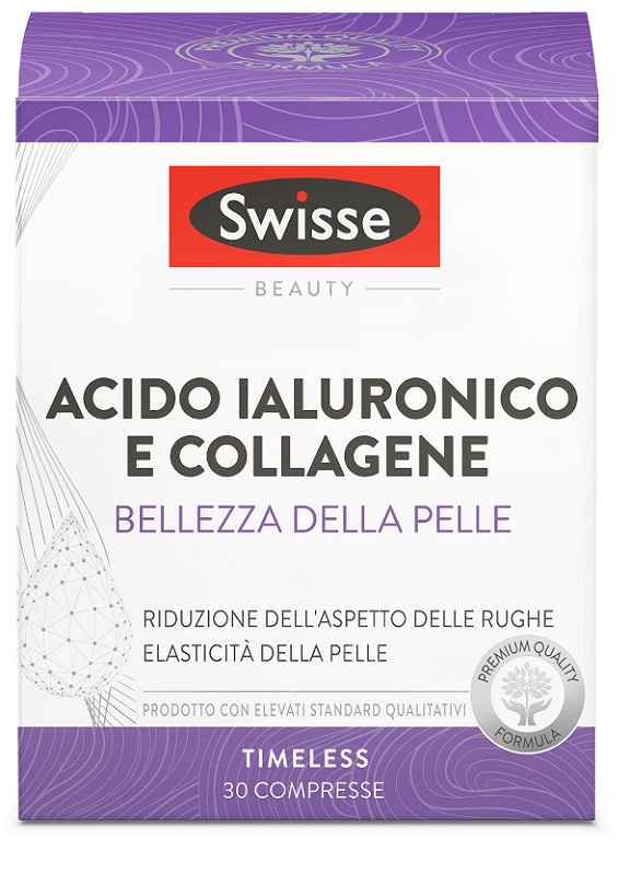 SWISSE ACIDO IALURONICO COLLAGENE BELLEZZA DELLA PELLE 30 COMPRESSE - Farmacia Murachelli Di Putelli dr. Giovanni