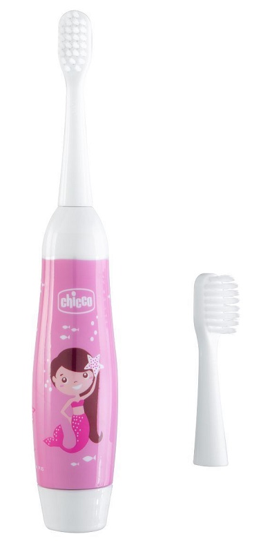 CHICCO SPAZZOLINO ELETTRICO ROSA - Farmacia Murachelli Di Putelli dr. Giovanni