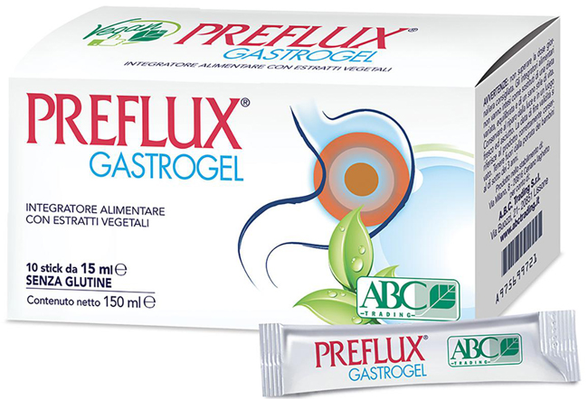 PREFLUX GASTROGEL 10 STICK PACK DA 15 ML - Farmacia Murachelli Di Putelli dr. Giovanni