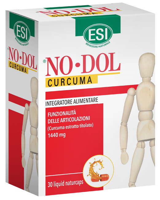 ESI NO DOL CURCUMA 30 NATURCAPS LIQUID - Farmacia Murachelli Di Putelli dr. Giovanni