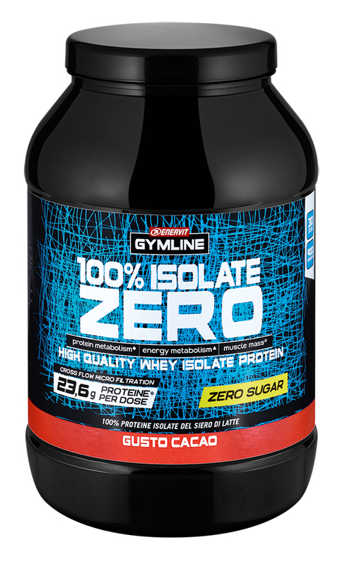 GYMLINE 100% WHEY ISO ZERO CACAO 900 G - Farmacia Murachelli Di Putelli dr. Giovanni