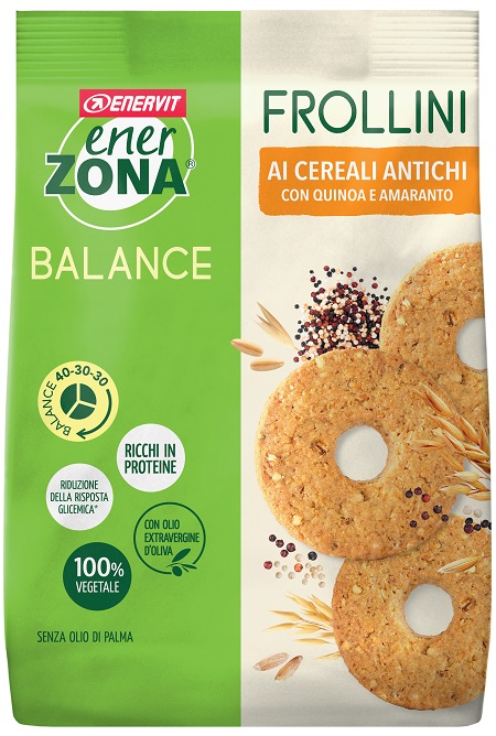 ENERZONA FROLLINI VEG CEREALI ANTICHI 250 G - Farmacia Murachelli Di Putelli dr. Giovanni