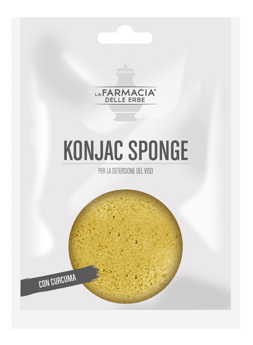 FDE KONJAC SPONGE CURCUMA 1 PEZZO - Farmacia Murachelli Di Putelli dr. Giovanni