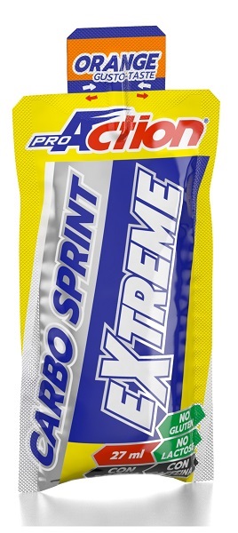 PROACTION CARBOSPRINT EXTREME ORANGE GEL 27 ML - Farmacia Murachelli Di Putelli dr. Giovanni