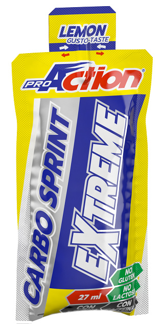 PROACTION CARBOSPRINT EXTREME LEMON GEL 27 ML - Farmacia Murachelli Di Putelli dr. Giovanni