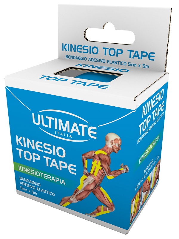 CEROTTO NEUROMUSCOLARE KINESIO TOP TAPE 5 CM X 5 M - Farmacia Murachelli Di Putelli dr. Giovanni