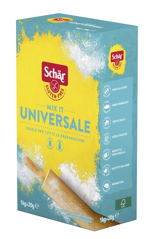 SCHAR MIX IT FARINA UNIVERSALE SENZA LATTOSIO 1 KG + 20 G - Farmacia Murachelli Di Putelli dr. Giovanni