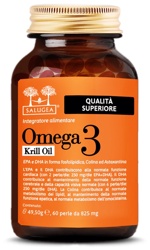 SALUGEA OMEGA 3 KRILL OIL 60 PERLE - Farmacia Murachelli Di Putelli dr. Giovanni