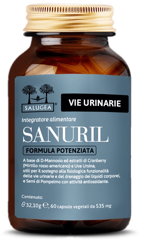 SALUGEA SANURIL FORMULA POTENZIATA 60 CAPSULE VEGETALI - Farmacia Murachelli Di Putelli dr. Giovanni