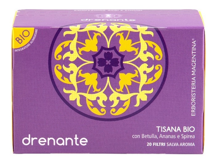 TISANA DRENANTE BIO 20 FILTRI - Farmacia Murachelli Di Putelli dr. Giovanni