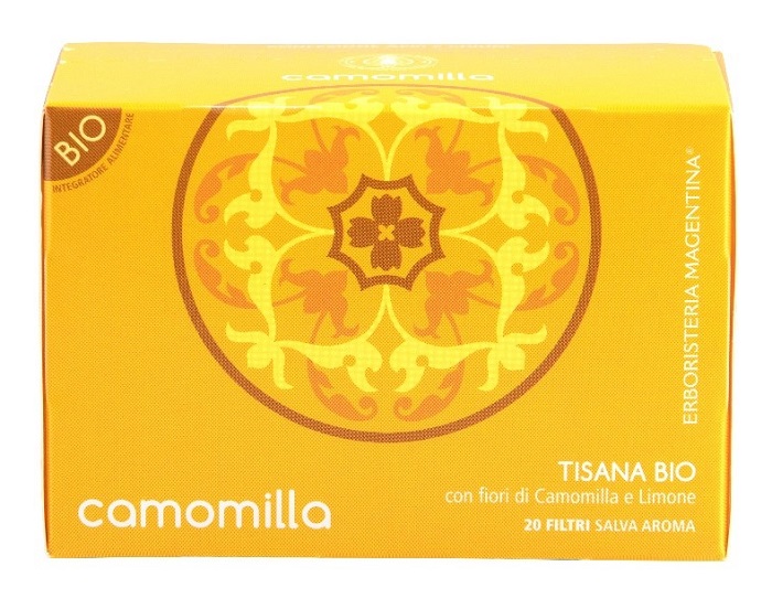 TISANA CAMOMILLA BIO 20 FILTRI - Farmacia Murachelli Di Putelli dr. Giovanni
