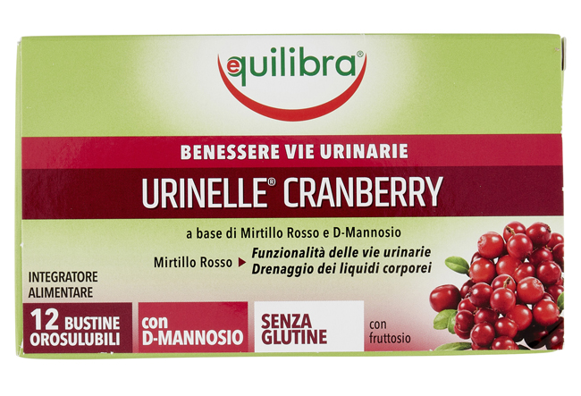 URINELLE CRANBERRY 12 BUSTINE OROSOLUBILI - Farmacia Murachelli Di Putelli dr. Giovanni