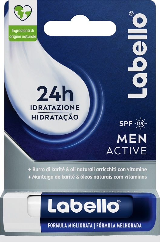 LABELLO ACTIVE FOR MEN SPF 15 5,5 ML - Farmacia Murachelli Di Putelli dr. Giovanni