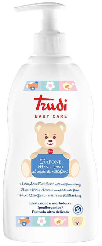 TRUDI BABY CARE SAPONE MANI/VISO 500 ML - Farmacia Murachelli Di Putelli dr. Giovanni