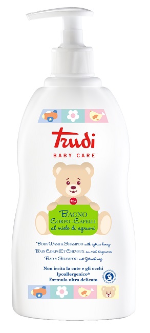TRUDI BABY CARE BAGNO CORPO/CAPELLI 500 ML - Farmacia Murachelli Di Putelli dr. Giovanni