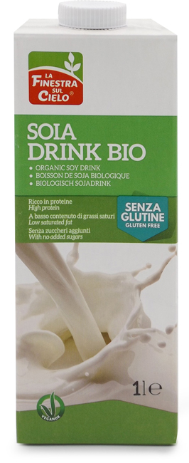 BEVANDA SOIA DRINK SENZA GLUTINE BIO 1 LITRO - Farmacia Murachelli Di Putelli dr. Giovanni