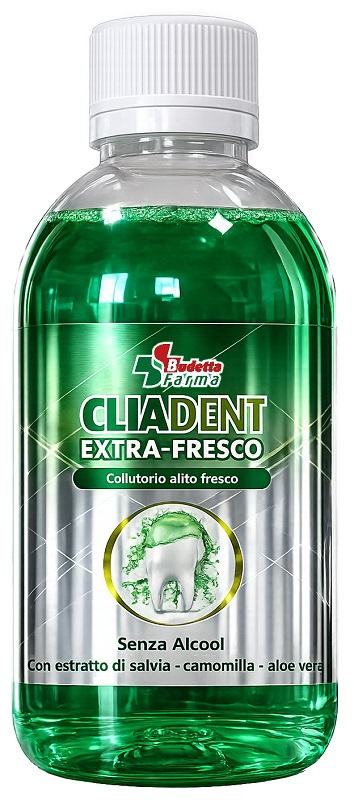 CLIADENT COLLUTORIO ALITO FRESCO ALLE ERBE 500 ML - Farmacia Murachelli Di Putelli dr. Giovanni