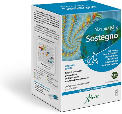 NATURA MIX ADVANCED SOSTEGNO OROSOLUBILE 20 BUSTINE - Farmacia Murachelli Di Putelli dr. Giovanni