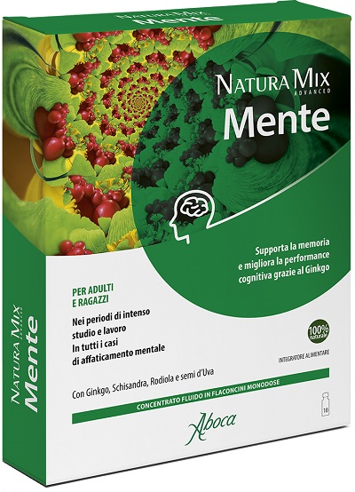 NATURA MIX ADVANCED MENTE 10 FLACONCINI - Farmacia Murachelli Di Putelli dr. Giovanni