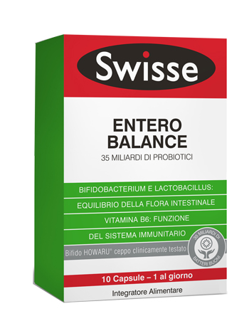 SWISSE ENTERO BALANCE 10 CAPSULE - Farmacia Murachelli Di Putelli dr. Giovanni
