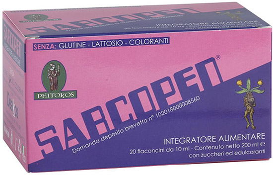 SARCOPEN 20 FLACONCINI 200 ML - Farmacia Murachelli Di Putelli dr. Giovanni