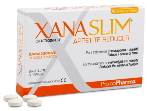 XANASLIM APPETITE REDUCER 40 COMPRESSE MASTICABILI - Farmacia Murachelli Di Putelli dr. Giovanni