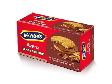 MC VITIE'S AVENA AL CIOCCOLATO AL LATTE SENZA GLUTINE 150 G - Farmacia Murachelli Di Putelli dr. Giovanni