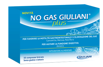 NO GAS GIULIANI PLUS 30 COMPRESSE BISTRATO - Farmacia Murachelli Di Putelli dr. Giovanni