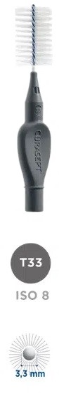 CURASEPT PROXI T33 ANTRACITE/ANTHRACITE 5 PEZZI - Farmacia Murachelli Di Putelli dr. Giovanni