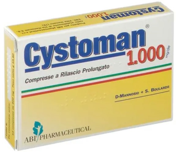 CYSTOMAN 1000 12 COMPRESSE - Farmacia Murachelli Di Putelli dr. Giovanni