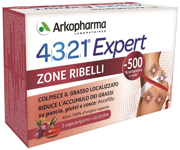 4321 EXPERT ZONE RIBELLI 60 CAPSULE - Farmacia Murachelli Di Putelli dr. Giovanni