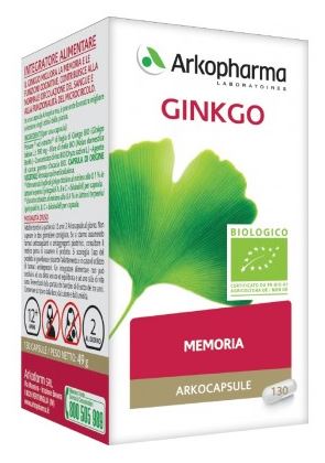 ARKO CAPSULE GINKGO BIO 45 CAPSULE - Farmacia Murachelli Di Putelli dr. Giovanni