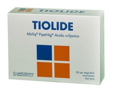 TIOLIDE 20 COMPRESSE DEGLUTIBILI MONOSTRATO FAST SLOW - Farmacia Murachelli Di Putelli dr. Giovanni