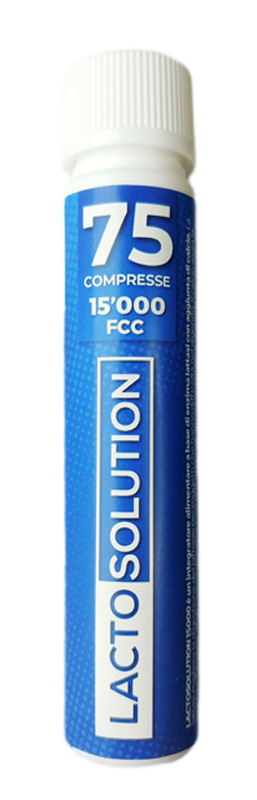 LACTOSOLUTION 15000 75 COMPRESSE - Farmacia Murachelli Di Putelli dr. Giovanni