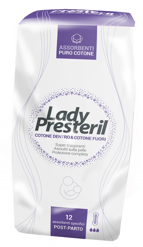 LADY PRESTERIL POSTPARTO 12 PEZZI - Farmacia Murachelli Di Putelli dr. Giovanni