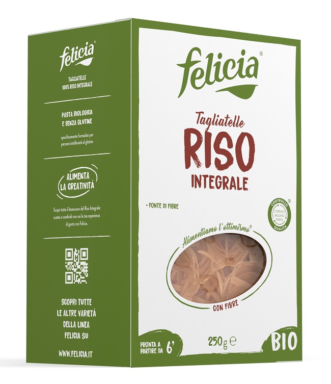 FELICIA TAGLIATELLE RISO INTEGRALE 250 G - Farmacia Murachelli Di Putelli dr. Giovanni