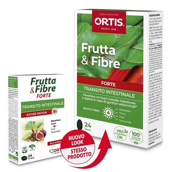 FRUTTA & FIBRE FORTE 24 COMPRESSE - Farmacia Murachelli Di Putelli dr. Giovanni