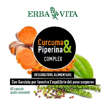 CURCUMA&PIPERINA COMPLEX 60 CAPSULE - Farmacia Murachelli Di Putelli dr. Giovanni