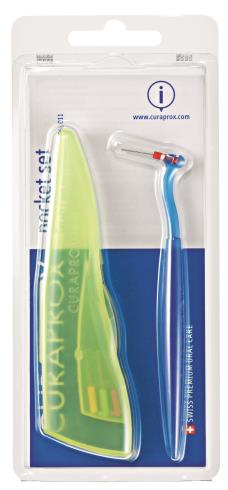 CURAPROX CPS 457 POCKET SET 1 SET COMPOSTO DA 1 SUPPORTO UHS 451+CPS SCOVOLINI 06/07/09/11 - Farmacia Murachelli Di Putelli dr. Giovanni