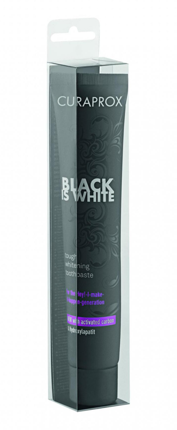 CURAPROX BLACK IS WHITE DENTIFRICIO TRAVEL SIZE 10 ML - Farmacia Murachelli Di Putelli dr. Giovanni