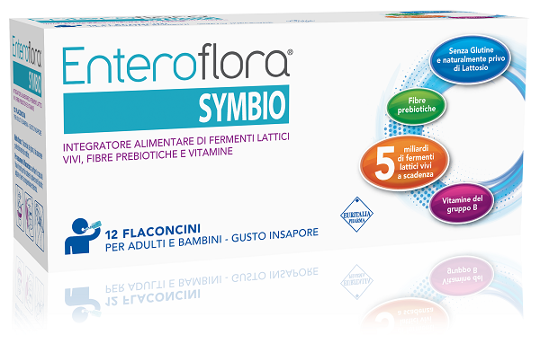 ENTEROFLORA SYMBIO 12 FLACONCINI DA 10 ML - Farmacia Murachelli Di Putelli dr. Giovanni