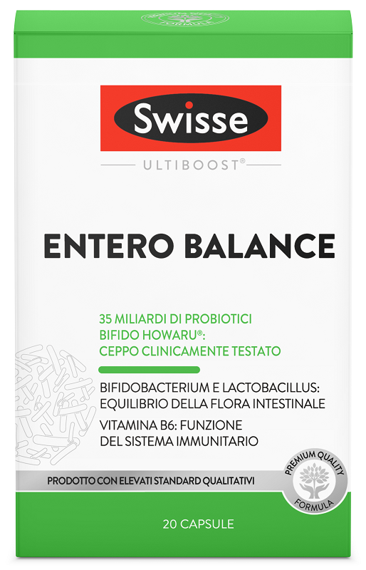 SWISSE ULTIBOOST ENTERO BALANCE 20 CAPSULE - Farmacia Murachelli Di Putelli dr. Giovanni