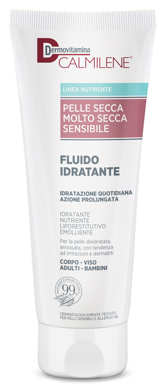 DERMOVITAMINA CALMILENE FLUIDO IDRATANTE PER PELLE SECCA, MOLTO SECCA E SENSIBILE 250 ML - Farmacia Murachelli Di Putelli dr. Giovanni