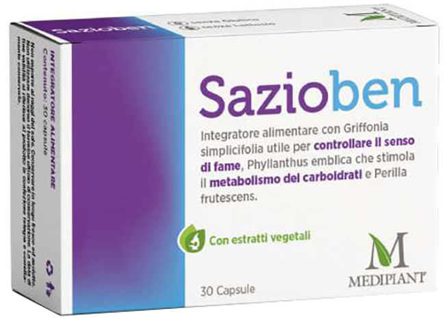 SAZIOBEN 30 CAPSULE - Farmacia Murachelli Di Putelli dr. Giovanni