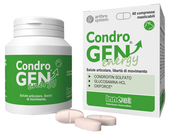 CONDROGEN ENERGY 60 COMPRESSE MASTICABILI - Farmacia Murachelli Di Putelli dr. Giovanni